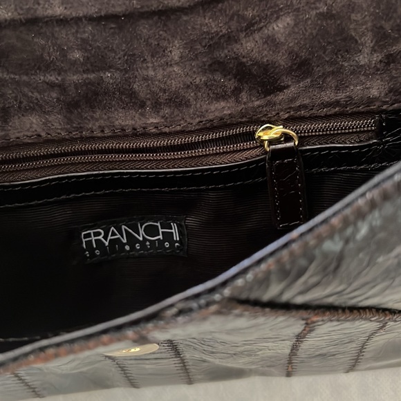 Leather envelope clutch - Picture 3 of 3